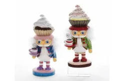 9″ Chocolate Pastel Cupcake Hat Nutcracker