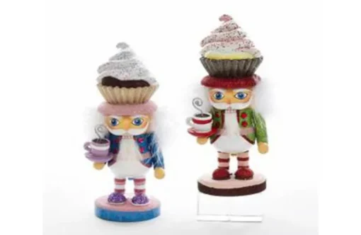 9″ Chocolate Pastel Cupcake Hat Nutcracker