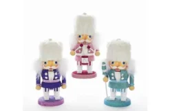 10″ Hollywood Chubby Teal Pastel Nutcracker