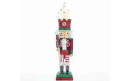 20″ L.E.D. Tree Hat Nutcracker