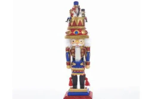 20″ Music Box Hat Nutcracker