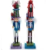 13.75″ Package And Candy Cane Head Nutcracker
