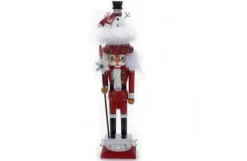 18″ Snowman Head Nutcracker