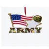 American Flag And Army