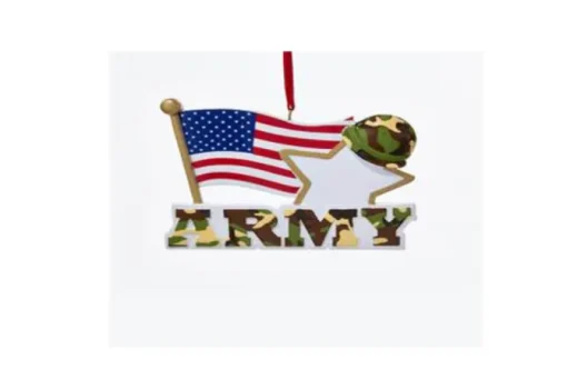 American Flag And Army