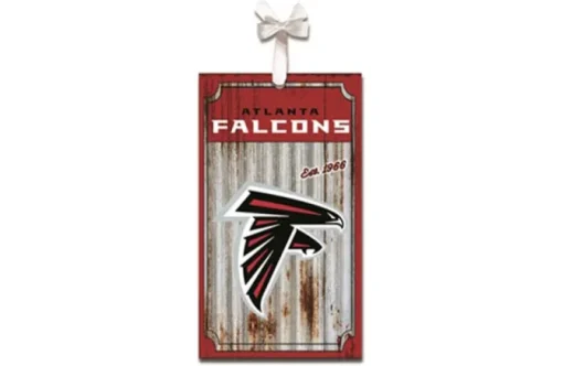 Atlanta Falcons Metal Corrugate