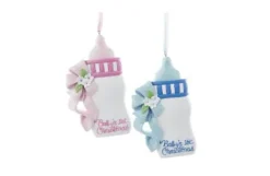 Baby'S First Christmas Bottle: Girl