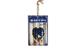 Baltimore Ravens Metal Corrugate