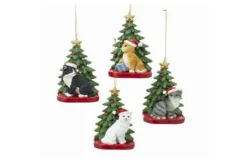 Cats With Christmas Trees