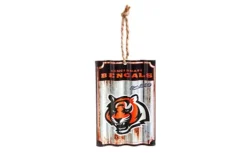 Cincinnati Bengals Metal Corrugate