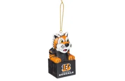 Cincinnati Bengals Mini Tiki Ornament
