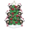Family Of 6 Bears In Tree