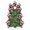 Family Of 9 Bears In Tree
