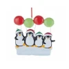 Family Of 4 Penguins On Ice