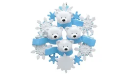 Family Of 4 Polar Bear