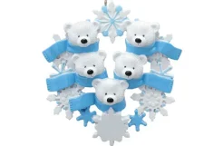 Family Of 5 Polar Bear