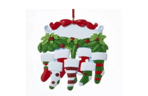 Family Of 7 Stockings