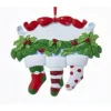 Family Of 3 Stockings