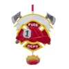 Fire Department With Flame