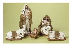 Gold Glitter Nativity