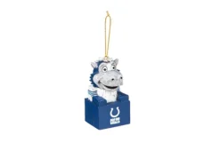 Indianapolis Colts Mini Tiki Ornament