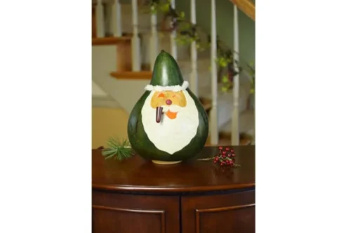 Large Lit Saint Nick