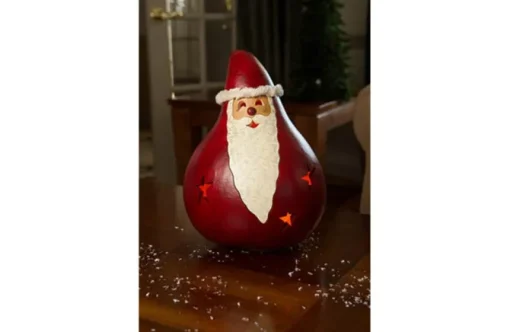 Large Round Santa