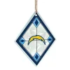 Los Angeles Chargers Glass Diamond