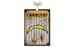Los Angeles Chargers Metal Corrugate
