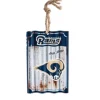 Los Angeles Rams Metal Corrugate