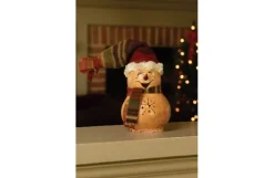 Miniature Trey With Snow Hat