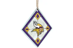 Minnesota Vikings Glass Diamond
