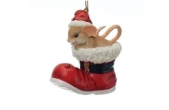 Mouse In Santa'S Boot