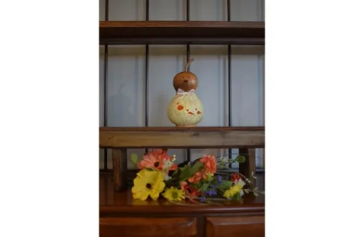 Natalie Miniature Yellow Duck Gourd