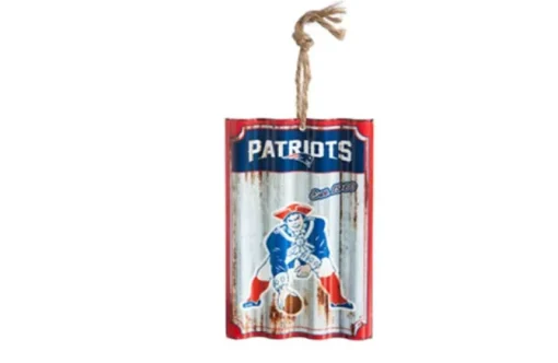 New England Patriots Metal Corrugate