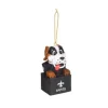New Orleans Saints Mini Tiki Ornament