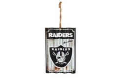 Oakland Raiders Metal Corrugate