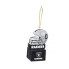 Oakland Raiders Mini Tiki Ornament