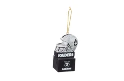 Oakland Raiders Mini Tiki Ornament