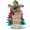 Our First X-Mas 2 Moose In Chairs
