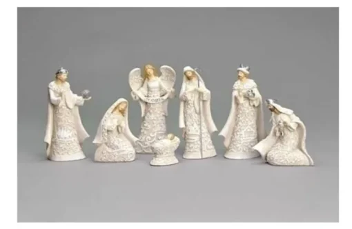 Paper Cut Style Nativity