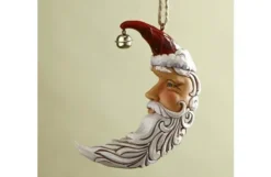 Santa Moon Hanging Ornament