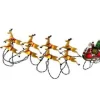 Santa Sleight And Reindeer Light Set