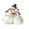 Snowman Couple Hugging