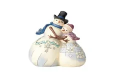 Snowman Couple Hugging