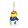 University Of Kansas Mini Tiki Ornament