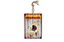 Washington Redskins Metal Corrugate