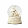White Woodland Snowglobe